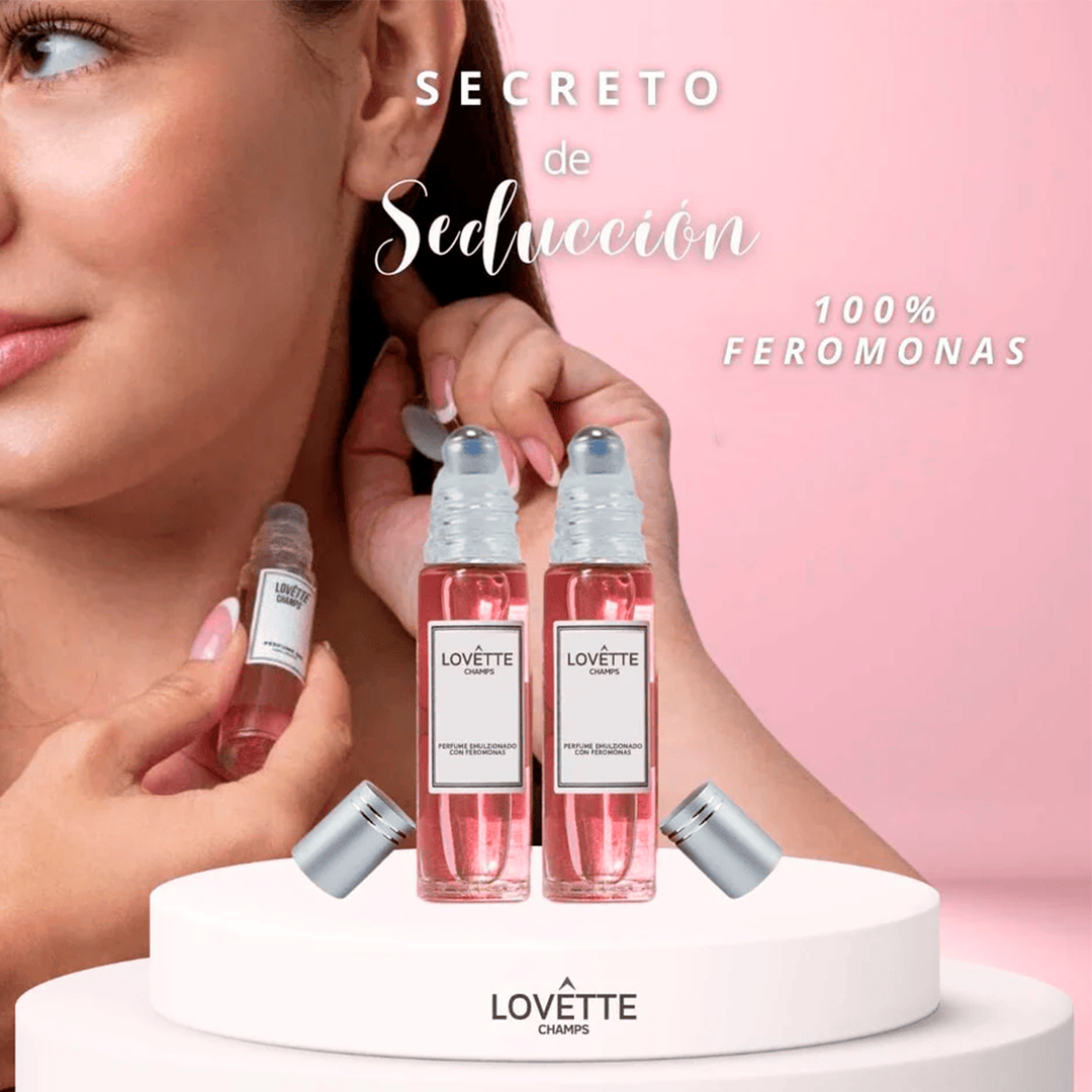 Perfume con feromonas para mujer