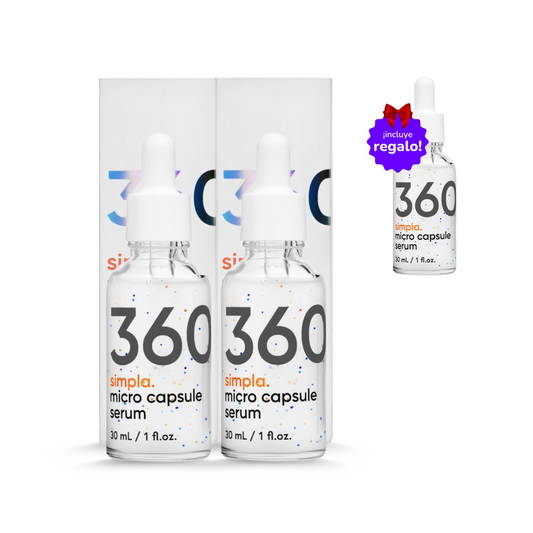 Pack Serum facial Simpla 360